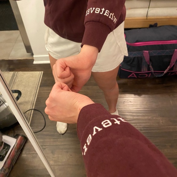 Burgundy hoodie - Picture 2 of 3